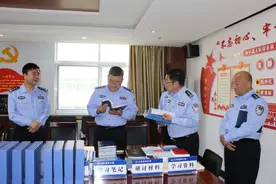 杜志龙深入公安高新分局督导检查队伍教育整顿工作图片