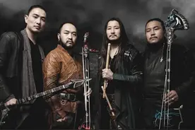 四个蒙古大汉立志成为乐坛传奇图片