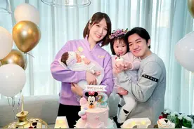 恭喜！李亚男王祖蓝官宣二胎得女：三个女人一台戏图片