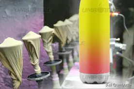 水杯表面喷涂工艺只是实现纯色加工吗？图片