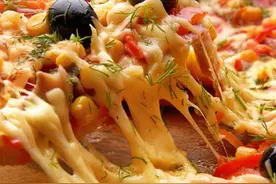 萨利士披萨小讲堂：为什么有的披萨不拉丝呢？图片