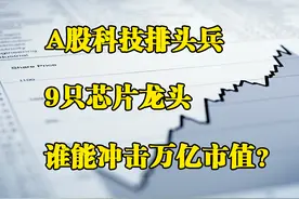 A股科技排头兵：9只芯片龙头，谁能冲击万亿市值？图片