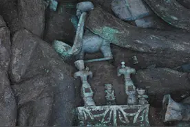 5000年前中国人来到埃及开罗，搭台唱戏，耍猴游街，售卖丝绸衣裳图片