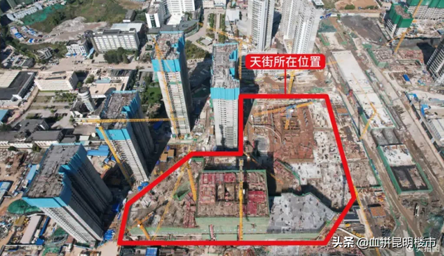 龙湖天街进度曝光 巫家坝目前已兑现的配套 都在这个项目旁