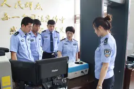 安检配备新仪器：携带液体无需再“喝一口”图片