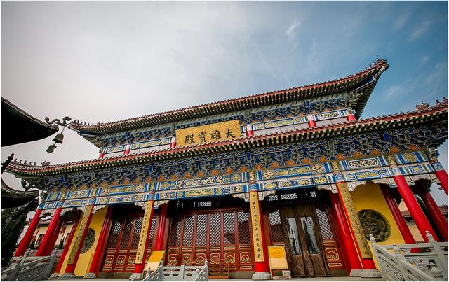 摩旅济南到德州,游德州庆云县海岛金山寺