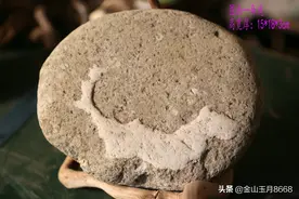 奇石欣赏图案石之白虎图片