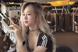 韩系越南网红辣妹练出极致身材！吸引百万粉丝关注图片