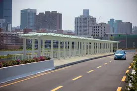坂银通道通车，9条配套公交线公布！还有“空中”公交站台……图片