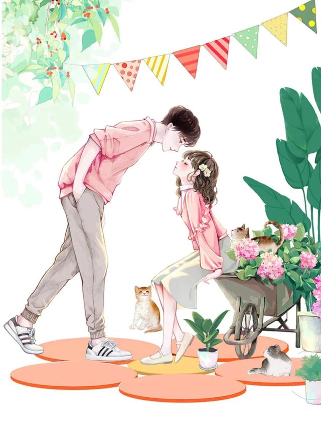 插画分享|童话少女梦 梦幻色彩明亮美好