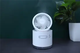 清凉整个夏天，奥睿科桌面加湿喷雾小风扇体验图片