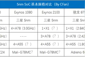 不让麒麟9000独美！Exynos 2100和骁龙875跑分曝光图片