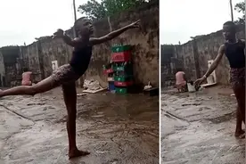 买酱油都跳着芭蕾舞的非洲男孩，有了童话般的结局图片