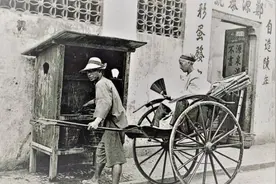 民国黄包车夫：一天15个小时，要不饿死要不累死，几乎活不过40岁图片