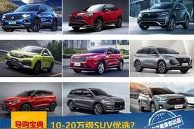 10-20万级SUV优选？编辑试驾后罗列出这个推荐清单图片