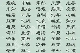 唐宋名篇起名：300个有福气的名字，个个前程似锦、好运连连图片