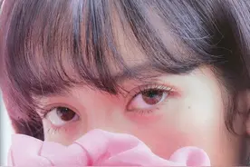 Lisa x Allure Korea 6，黑长直配蜜桃妆~为甜豆莎心动的一天图片