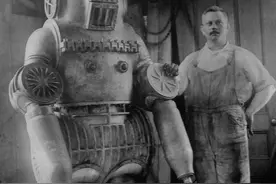 1900-1935年的各国深潜服，造型宛如科幻大片图片