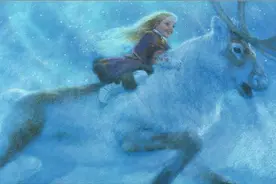 画师Christian Birmingham为童话《冰雪女王》绘制的唯美插图图片