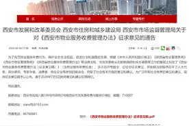 西安物业费重大调整！你家升了还是降了？图片
