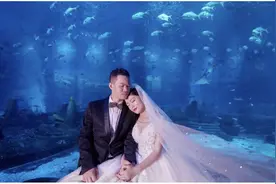 乡村小乔恋爱7年终于结婚，盼盼勇敢放话：我不会让小乔你输的图片