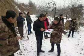中梁镇：不畏严寒勇担当 攻坚克难创佳绩图片