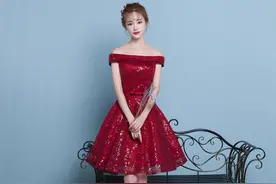 这么多款敬酒礼服总有一款适合你图片