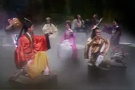盘点85版《八仙过海》山东取景地，何仙姑张果老落海险遇难图片