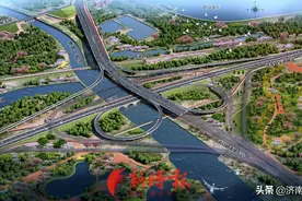 济南将添一座叶型互通立交，明年牵手穿黄隧道与4条国省道图片