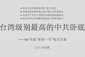 1950年“密使一号”惊天大案：台湾级别最高的中共卧底图片