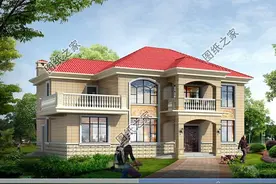 超火的农村大户型四开间户型图，好看到挑不出毛病图片