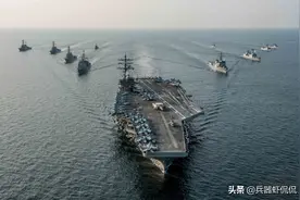 美国一个航母战斗群舰艇如何配置？实力超过全球95%以上的海军图片