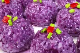 紫薯的神仙吃法，不用油炸、不用烤箱，香甜软糯，营养又健康图片