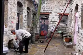 太行山深处的人家图片