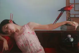 玉人何处教吹箫——画家蒋焕的传统女性人物油画作品欣赏图片