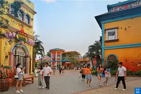 留在佛山过大年，顺德华侨城欢乐海岸，一个不需要门票的游乐场图片