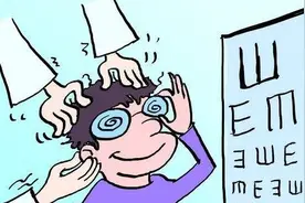 严厉打击非法经营装饰性彩色平光隐形眼镜图片