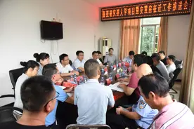 区领导到南屿镇开展征迁项目暨防汛备汛工作调研图片