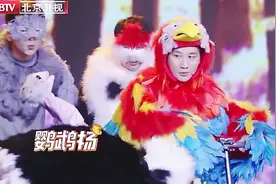 东北马戏团的鹦鹉杨上线了，爆笑上演动物世界，观众都笑翻了！视频封面