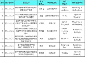 24项通过！2021年度NSFC与VR合作研究项目初审结果公布图片