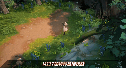 俯视角DNF动作端游，《超激斗梦境》女大枪芙兰基础技能介绍