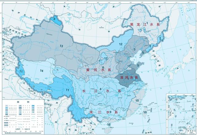 “淮河”是我国唯一没有天然入海口的大河，也是我国南北方分界线