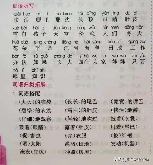 期中考试将至，二年级知识清单来了，第一单元都考啥？这里全都有