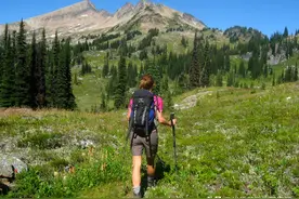 英语原版阅读：A Hike with Spike图片