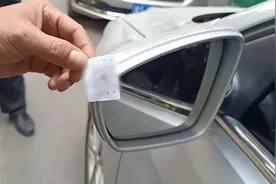 郑州街头多辆车被贴神秘二维码，用手机一扫结果不堪入目图片