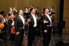 中国三大男高音唱响甬城 岁月经典历久弥新图片