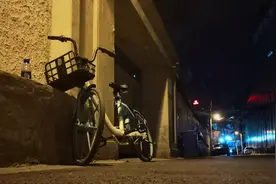 南京 夜巷图片