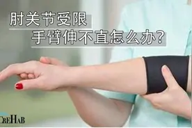 腕关节疼痛、肘受限，1个动作每天三组，帮你伸直手臂图片