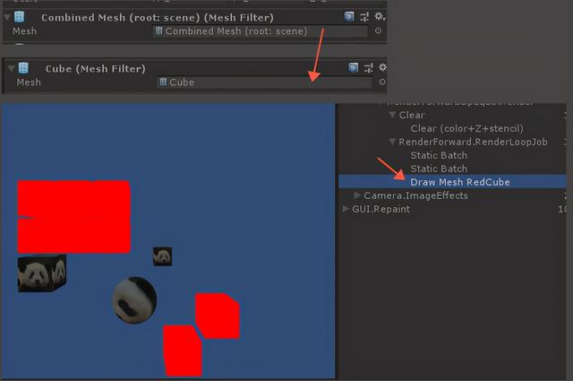 游戏图形批量渲染及优化：Unity静态合批技术