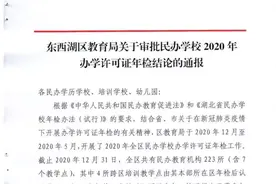 家长们请注意！武汉这些幼儿园和培训学校上“黑榜”（武昌、东西湖、经开、黄陂、江夏、新洲）图片